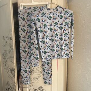 NWT “Miller & Company “Bamboo Police Christmas 2 Piece Pajama Set